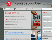 Tablet Screenshot of aguas-escuelas.com